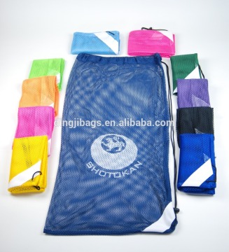 Promotional Nylon Drawstring Mesh Bag