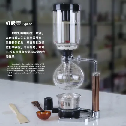 Home siphon coffee maker siphon pot set glass boiled coffee maker hand coffee maker coffee maker