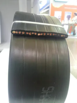 Flame Resistance PVC flat Traveling cable for Elevators