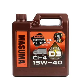 MASUMA D3 15W-40 CI-4 4L Synthetic Gasoline Engine Oil API SJ SAE 15w40