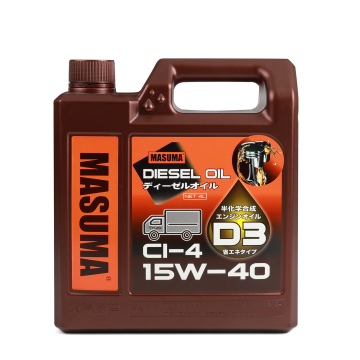 MASUMA D3 15W-40 CI-4 4L Sintetico a benzina Olio API SJ SJ 15W40