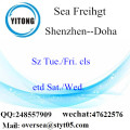 Shenzhen Port LCL Consolidation To Doha