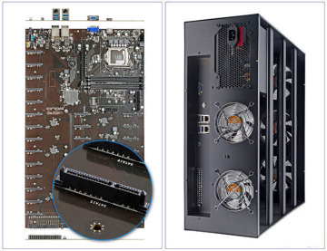 Fast Delivery: Ch-iA Farm 1 Rig with Ch-iA-D32H-D4 Motherboard, Case, CPU, SSD, PSU