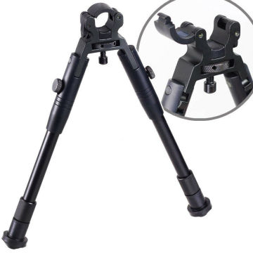 Tripode tattico di caccia regolabile per barre da 13 mm a 19 mm (da 8 "a 10")
