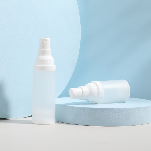white Airless Bottles OEM/ODM Airless Sprayer Pump Cosmetic Bottles Factory
