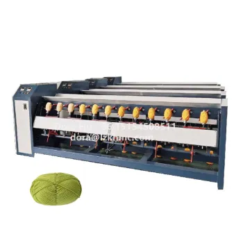 Multi-Spindle Fiber Winding Machine - Cotton, Woolen, Acrylic, Synthetic Fibers