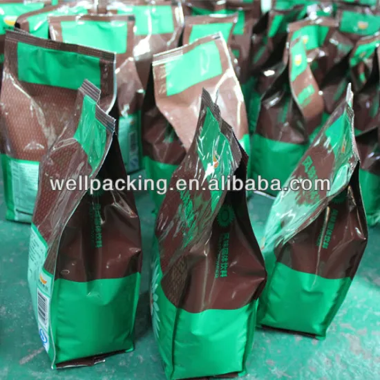 Food packing machine for stabilo bag