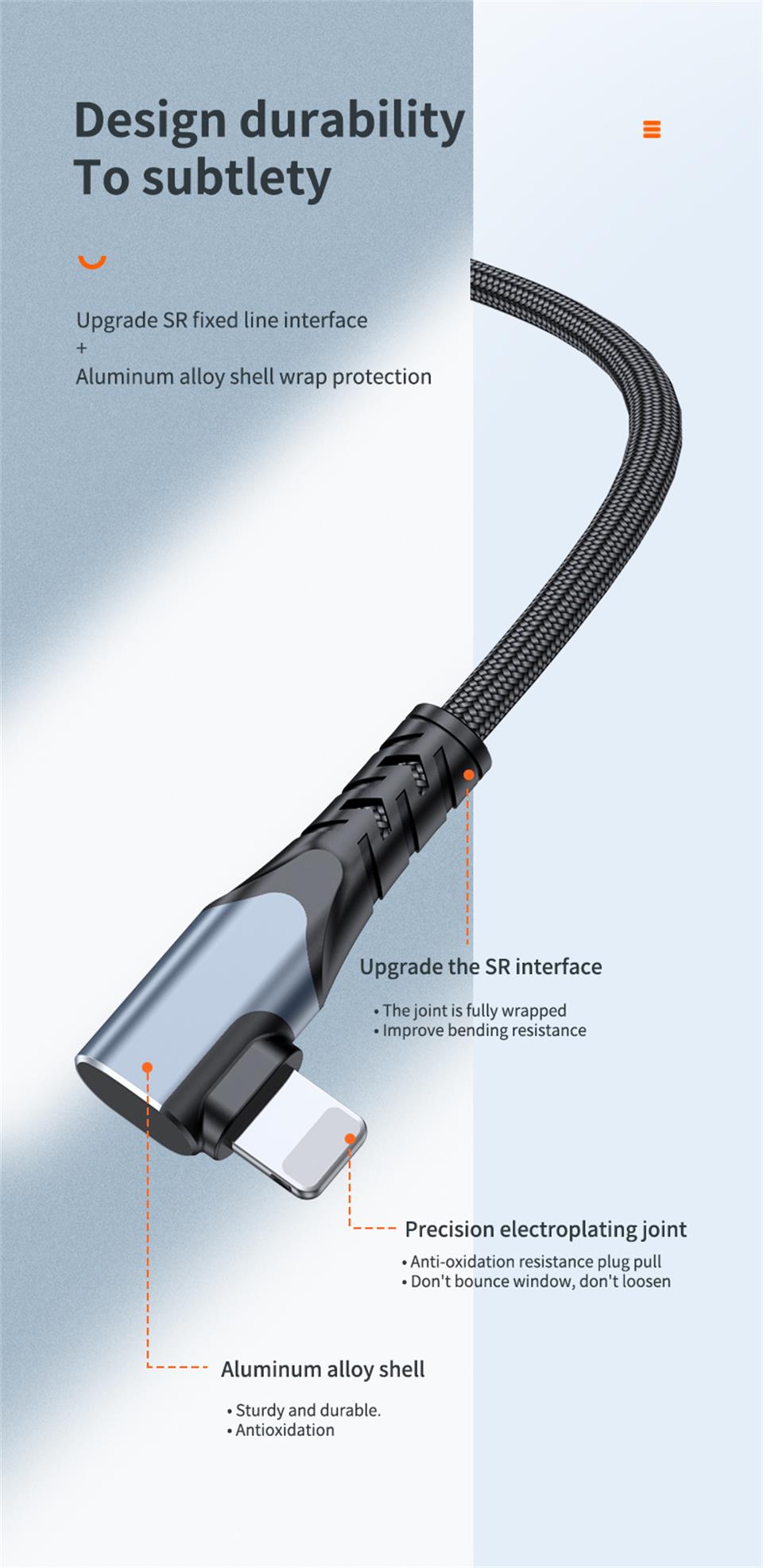 coiled usb c to lightning cable