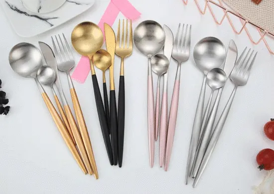 304 Stainless Steel Knife Fork Spoon Tableware
