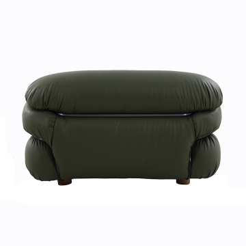 Modern Tacchini Sesann armchair หนัง