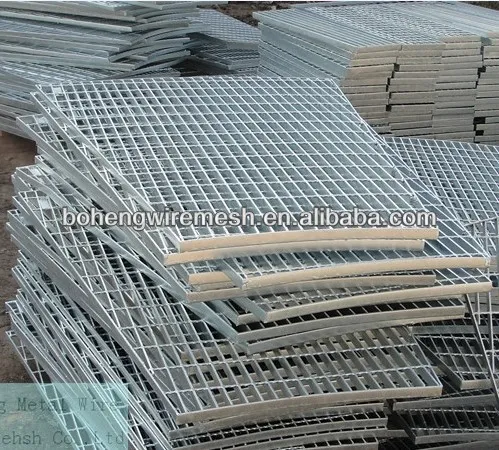 Galvanized Steel Grating for Bridge Structure, Plain Type, Catwalk Grating