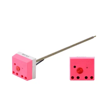 WNC-11 Dual Function Plug-in Rod Stem Thermostat with Pink Dial: Temperature Control Solution