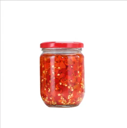 Large Variety of Empty Clear Food Storage Bottles and Jars for Salad, Sauce, Chutney, Canning, and Jam