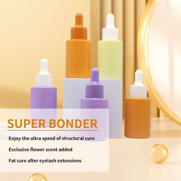 Super Bonder Oil: Accelerate Eyelash Extension Bonding, Waterproof, and Lasting Adhesion - 15 ML