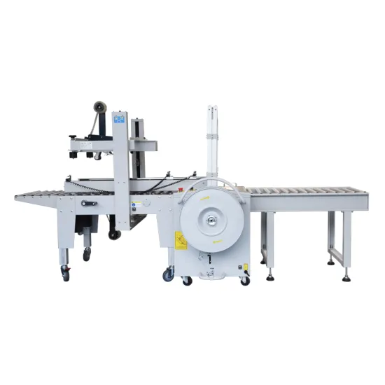 Hualian Automatic Carton Sealing and Strapping Machine
