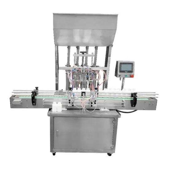 Automatic 1 Gallon Paste Piston Filling Machine with CE Certification