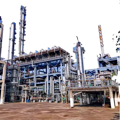 Gran capacidad nueva planta de destilación de aceite de residuos continuos continuos