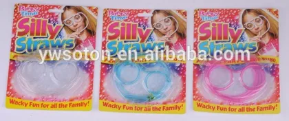 Glasses Party Straw/Silly Straw/Kids funny straw