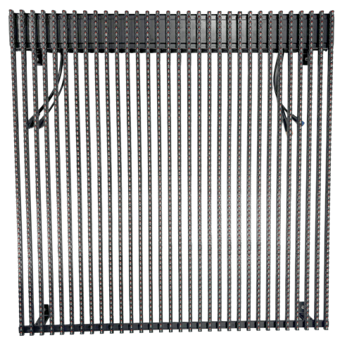 Строительный медиа-дисплей, светодиодный занавес, видеоэкран