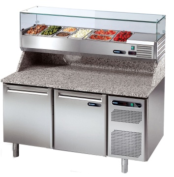 Used Pizza Salad Sandwich Refrigerator Prep Table