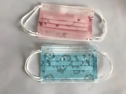 3 Layer Disposable Boy Girl Face Mask