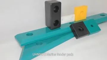 Dock UHMWPE 1000 Sliding Fender Pads for Marine Fender