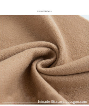 Winter Solid Color Cashmere Scarf with Tassel