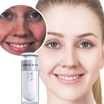 Private Label Facial Lightening Cream for Dry Skin in Glass Bottle