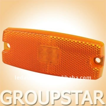 High Quality E4 10-30V LED Truck Trailer Side Marker Lamps