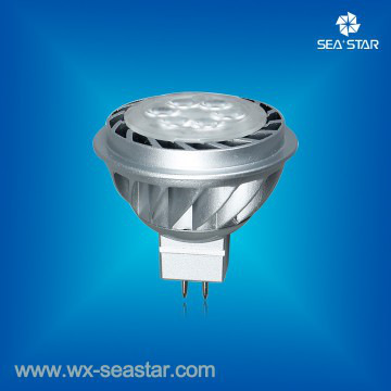 MR16 Bulb, 7W, AC/DC12V, 3000K, 400Lm, TUV Certificate