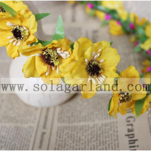 2016 Wholesale Flower Headband flor coroa para casamento headbands margarida