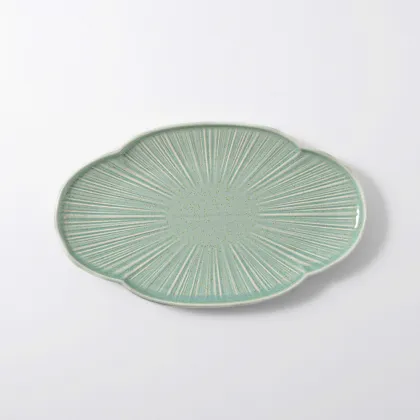 Wholesale Unique Shape Porcelain Dinnerware for Seafood Dishes