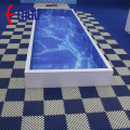 Tapete antiderrapante para áreas úmidas de PVC com azulejos para piscina