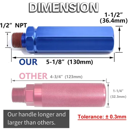 Factory Wholesale Semi Truck Glad Hands Lock Extension Handle Set