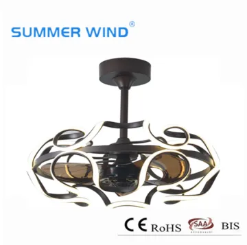 Modern three-leaf decorative ceiling fan light
