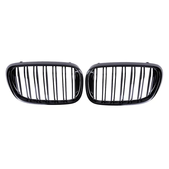 Hot Selling ABS Double Slats Gloss Black Front Grille for BMW 7 Series G11 G12 2015