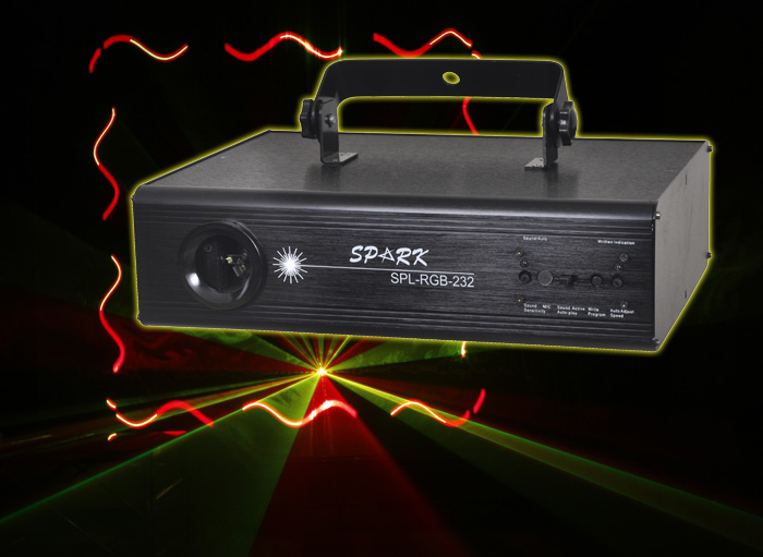 500MW RGB Multi-Color Animation Laser Projector