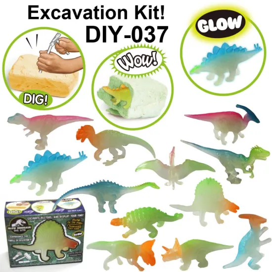 Novelty Dig Dinosaur Fossil Toys