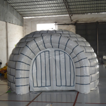 White Air-Tight Inflatable Igloo Tent