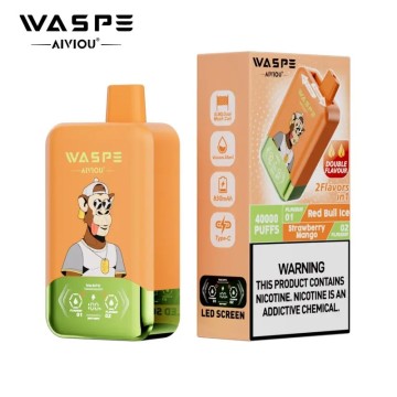 WASPE 40K DOUBLE FALVOR Вейп за еднократна употреба