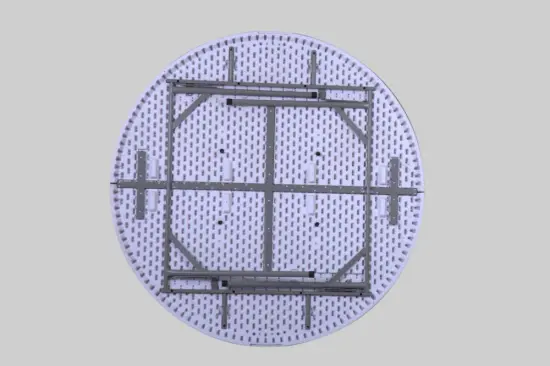 Outdoor hotel banquet Round Plastic Folding Table