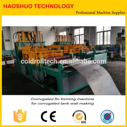 Corrugated Fin Forming Machine for Transformer Corrugated Tank