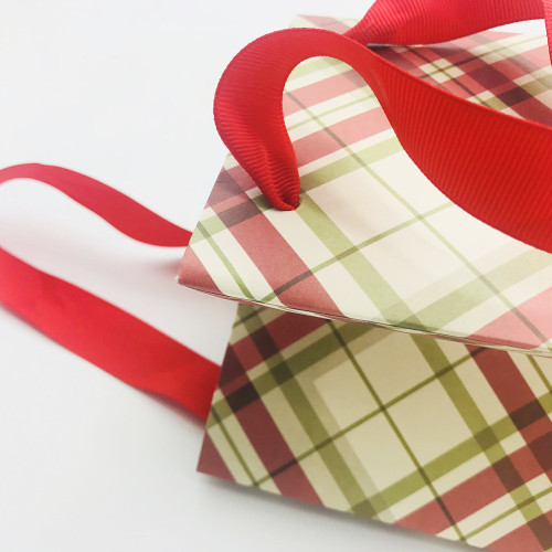 Exquisite Christmas paper gift bag