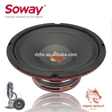 SW-8R إطار الحديد الأحمر 8inch مكبرات الصوت ، 800W 4OHM CAR SPEAKR