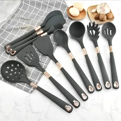 12pc Silicone Kitchen Accessories Set - Hot Selling Kitchenware & Utensils