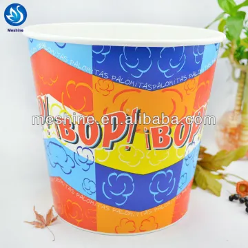 Disposable Take Away Paper Popcorn Cup High Quality
