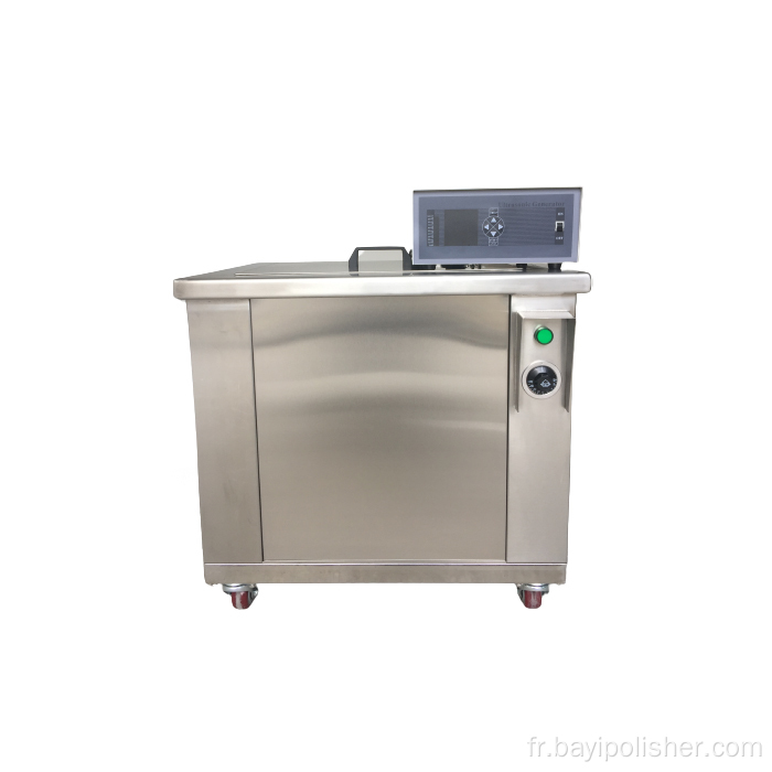 Machine de nettoyage à ultrasons à réservoir unique
