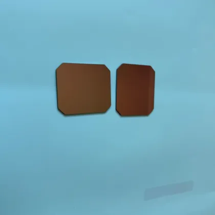 Silicon Crystal Window Si Wafer with Metal Coating