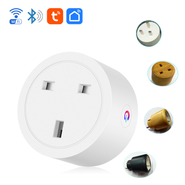 Custom Smart Plug: Tooya UK BSD48 Tuya WiFi Mesh with Energy Monitor 20A 16A Support ESP32 Modules Firmware Re-Engineering