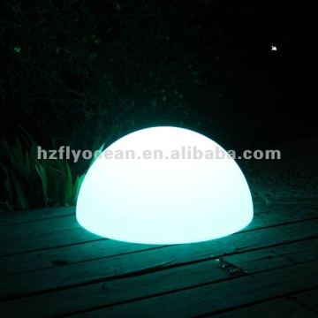FO-9547 LED semicircle ball light,garden ball lights,outdoor decor lighting